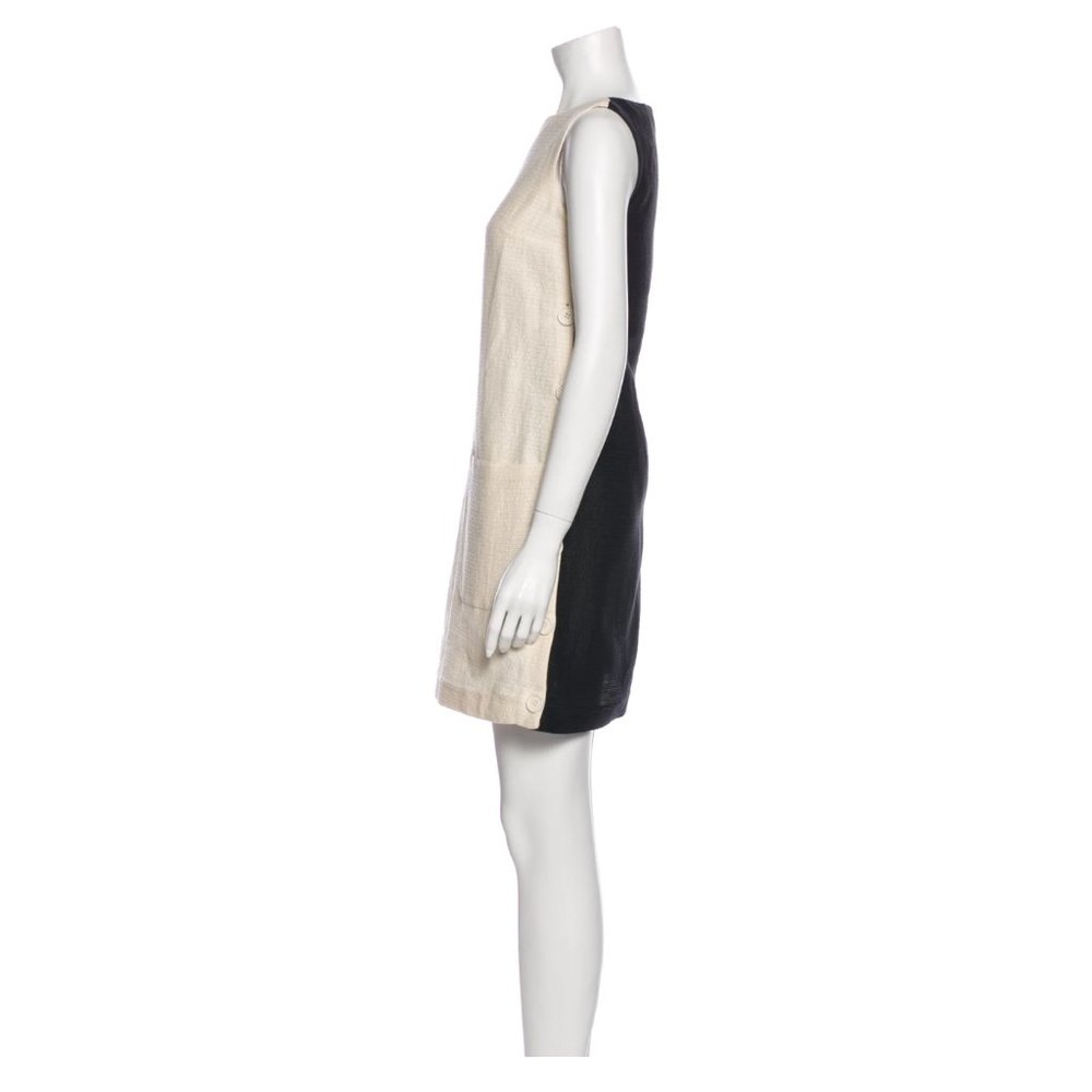 Petra linen-blend dress
